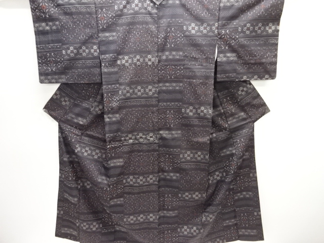 JAPANESE KIMONO / NISHIJIN DENSHO TSUMUGI / WOVEN FLORAL SARASA